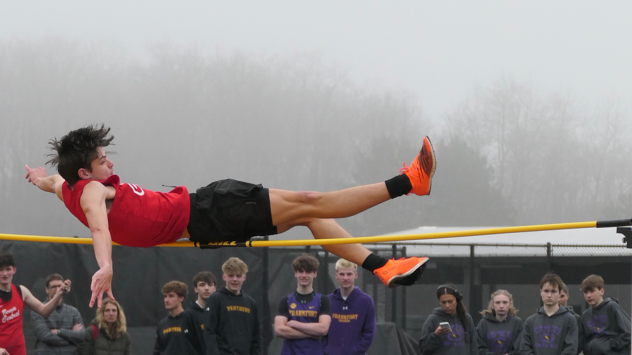 high jumper cleairng the record